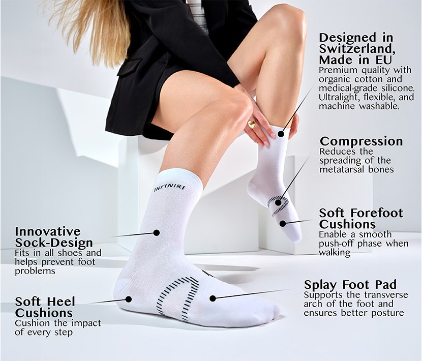 How do INFINIRI Support Socks work